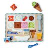 Melissa & Doug Wooden Magnetic Ice Cream Puzzle & Play Set - 16 Pieces