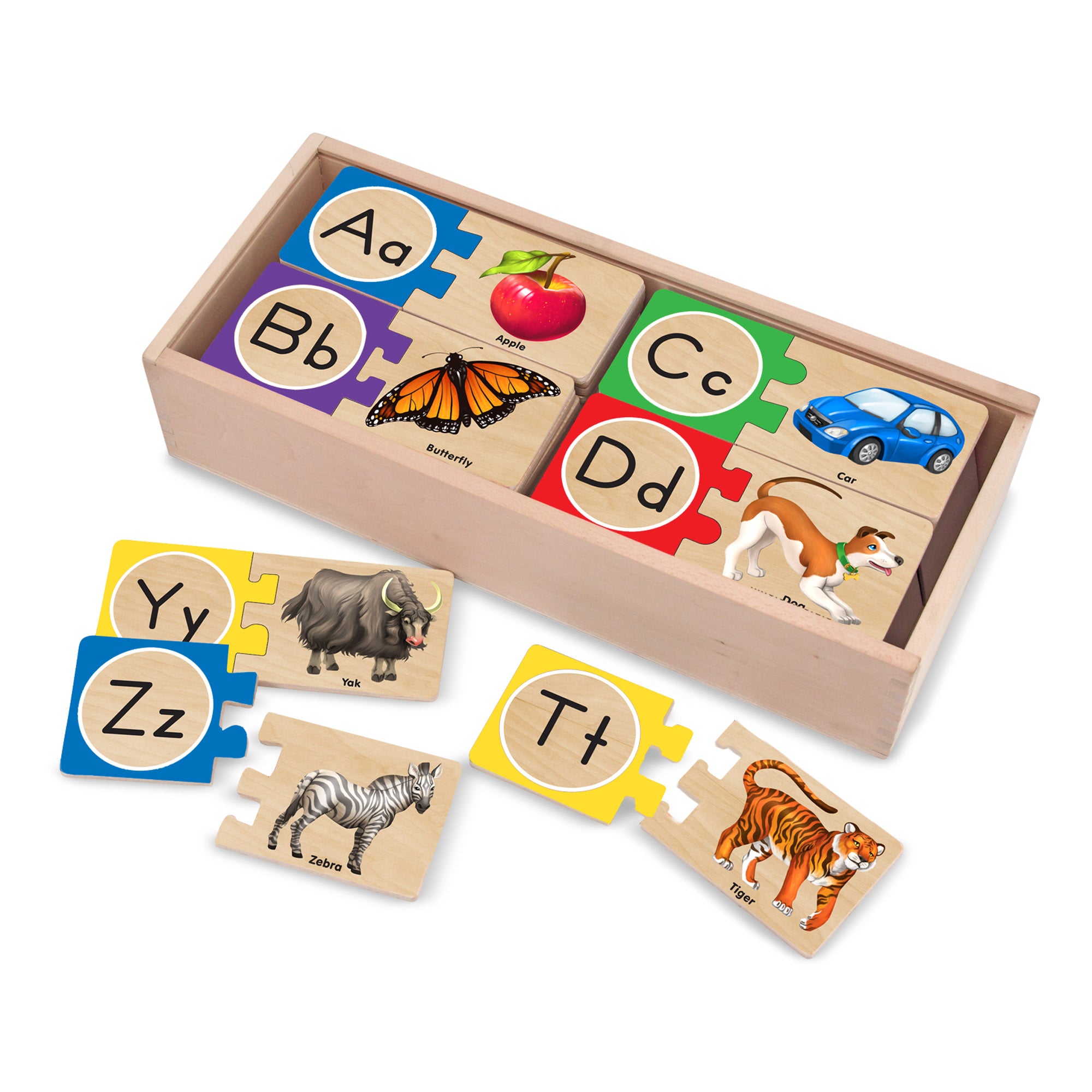 Melissa & Doug Self-Correcting Letter Puzzles