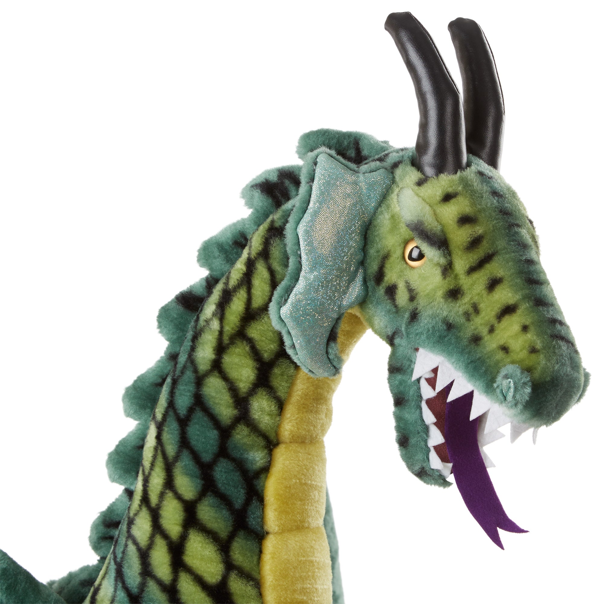 Melissa & Doug Winged Dragon Lifelike Plush Stuffed Animal - Image 4