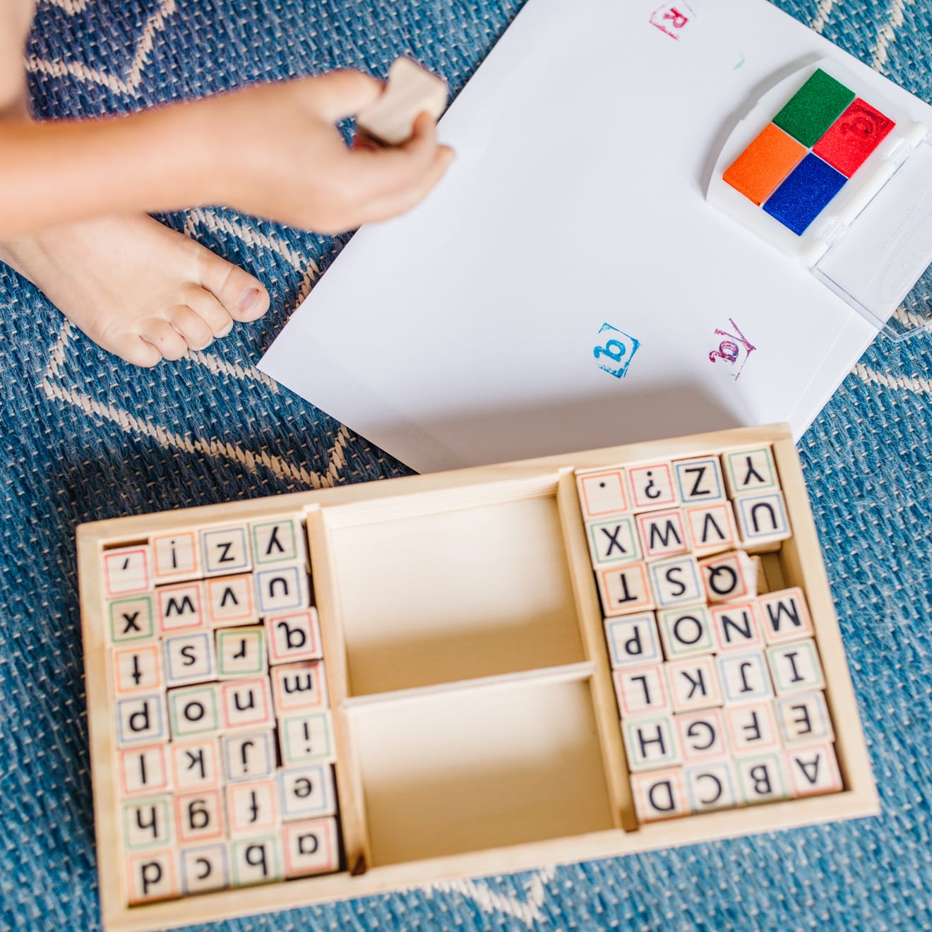 Melissa & Doug Alphabet Stamp Set - Image 7