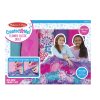 Melissa & Doug Created by Me! Flower Fleece Quilt