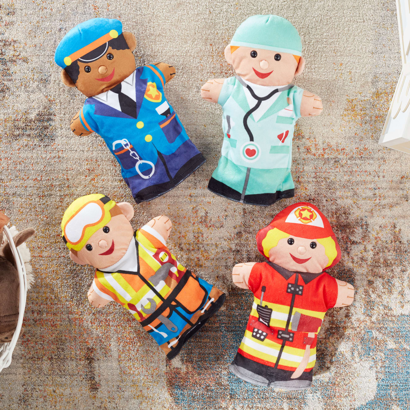 Melissa & Doug Jolly Helpers Hand Puppets - Image 5