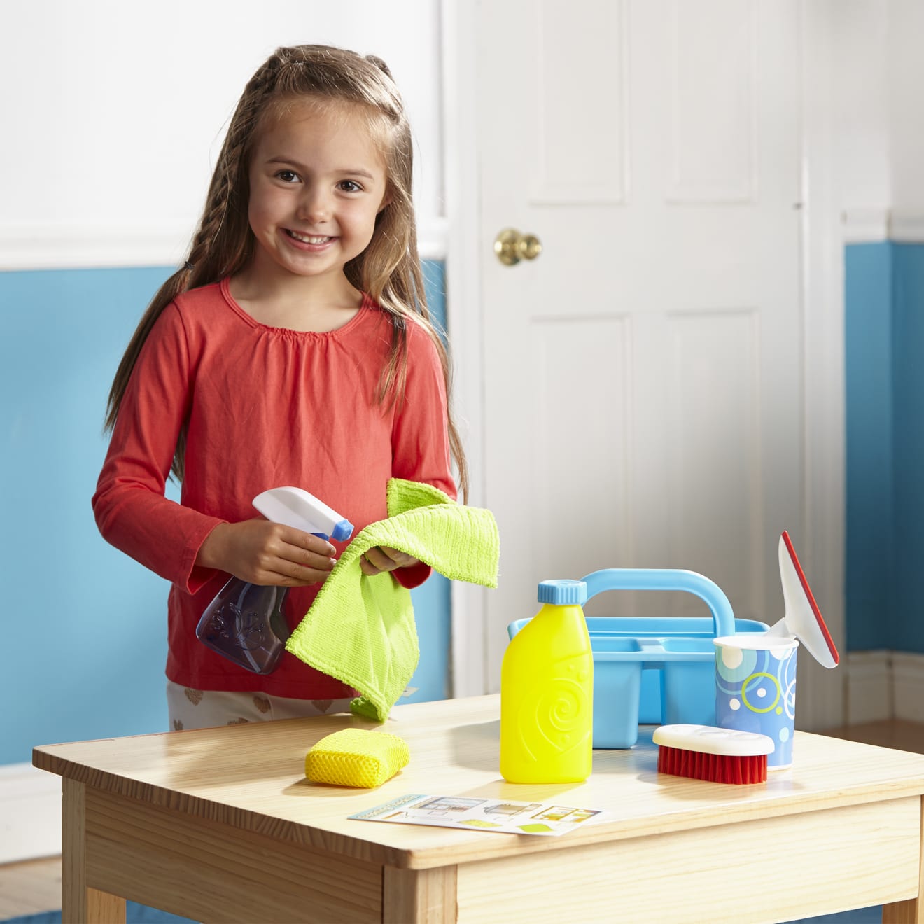 Melissa & Doug Let's Play House! Spray, Squirt & Squeegee Play Set - Image 7