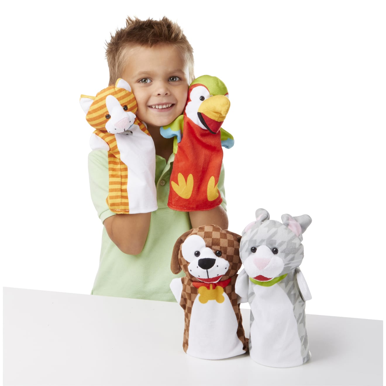 Melissa & Doug Playful Pets Hand Puppets - Image 8
