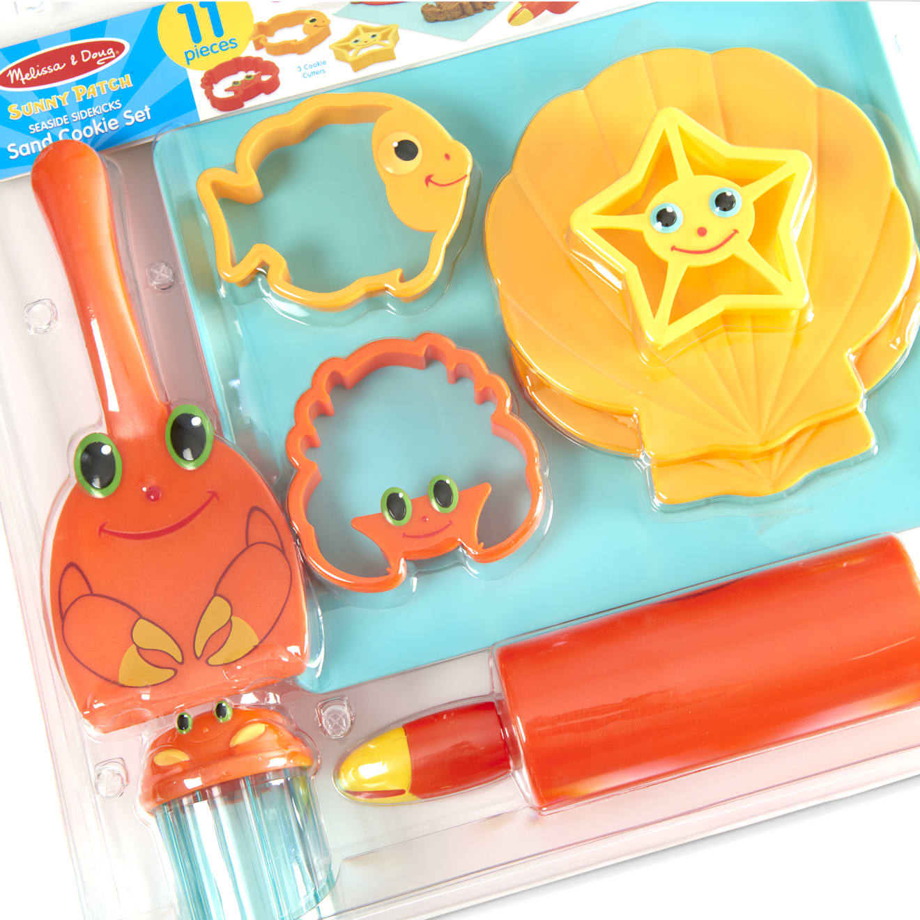 Melissa & Doug Seaside Sidekicks Sand Cookie Set - Image 6