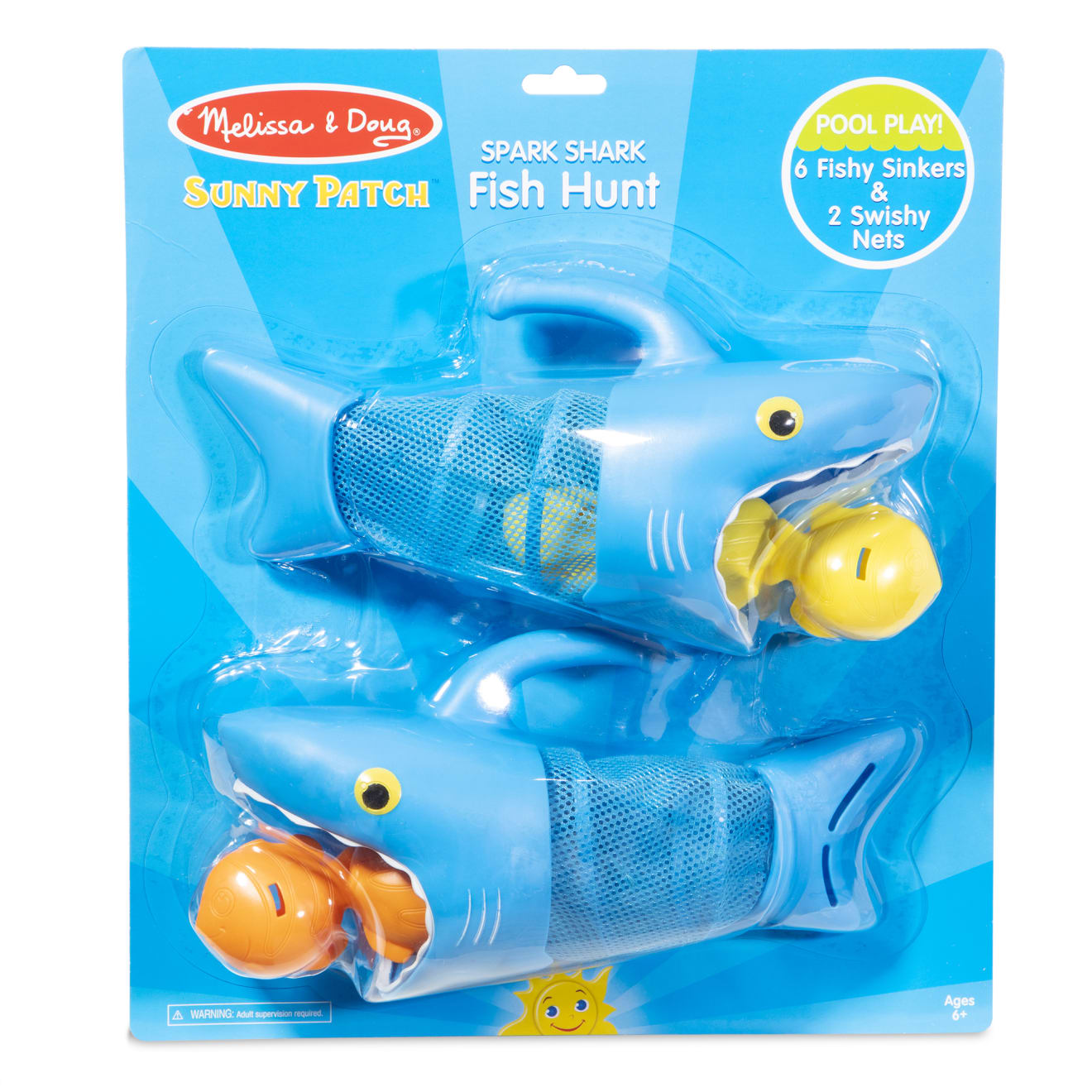 Melissa & Doug Spark Shark Fish Hunt Pool Toy - Image 3