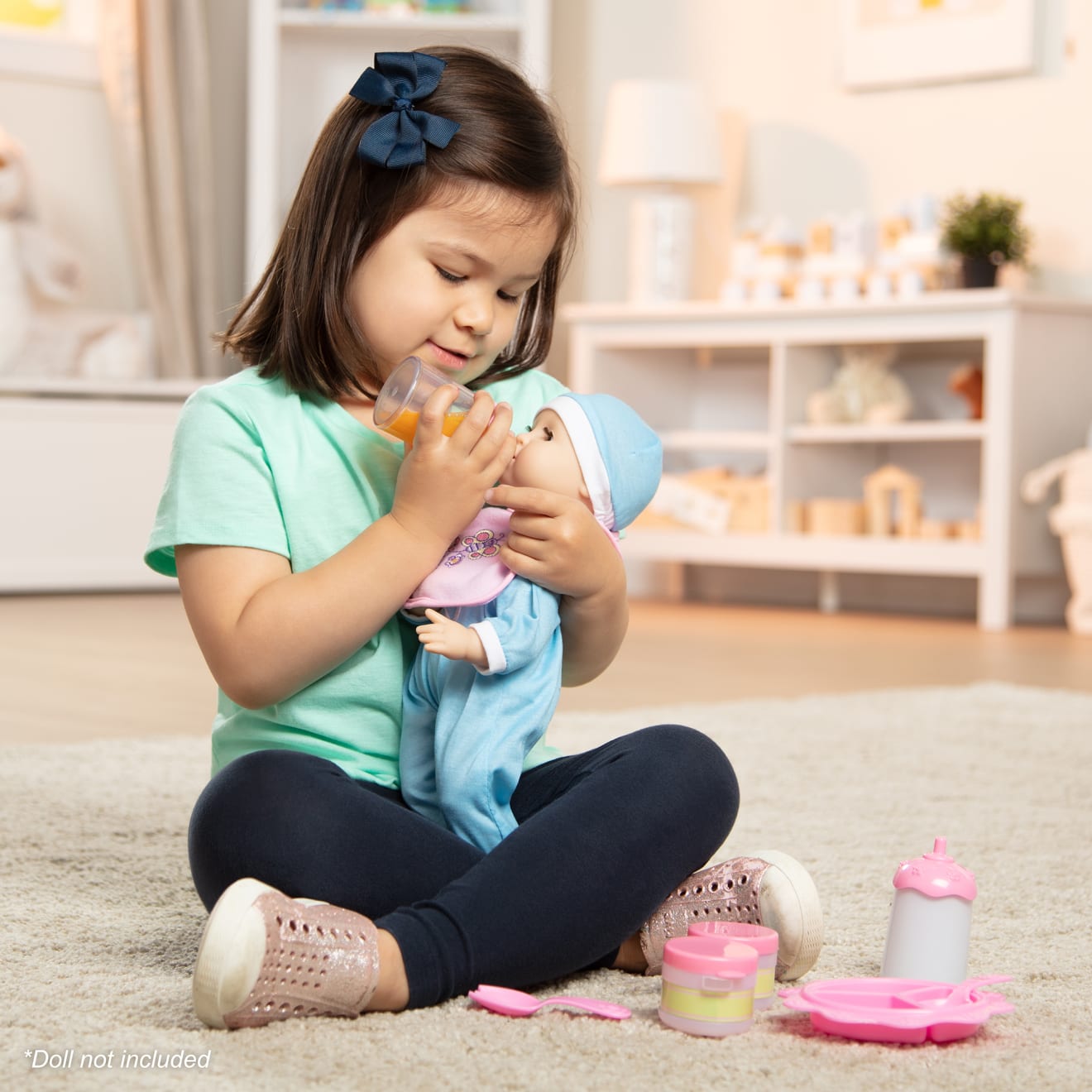 Melissa & Doug Mine to Love - Baby Food & Bottle Set - Image 6