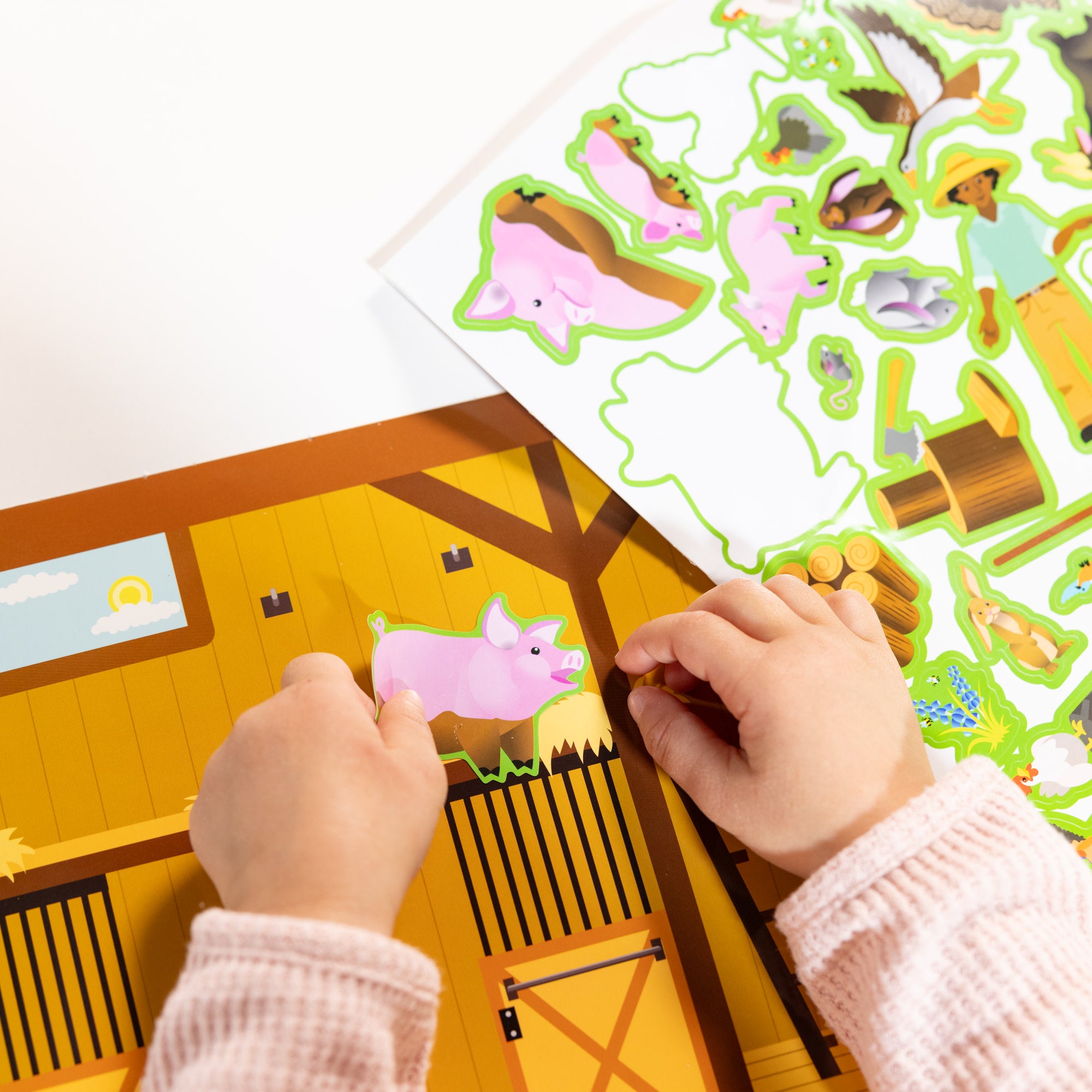 Melissa & Doug Reusable Sticker Pad - Farm - Image 6