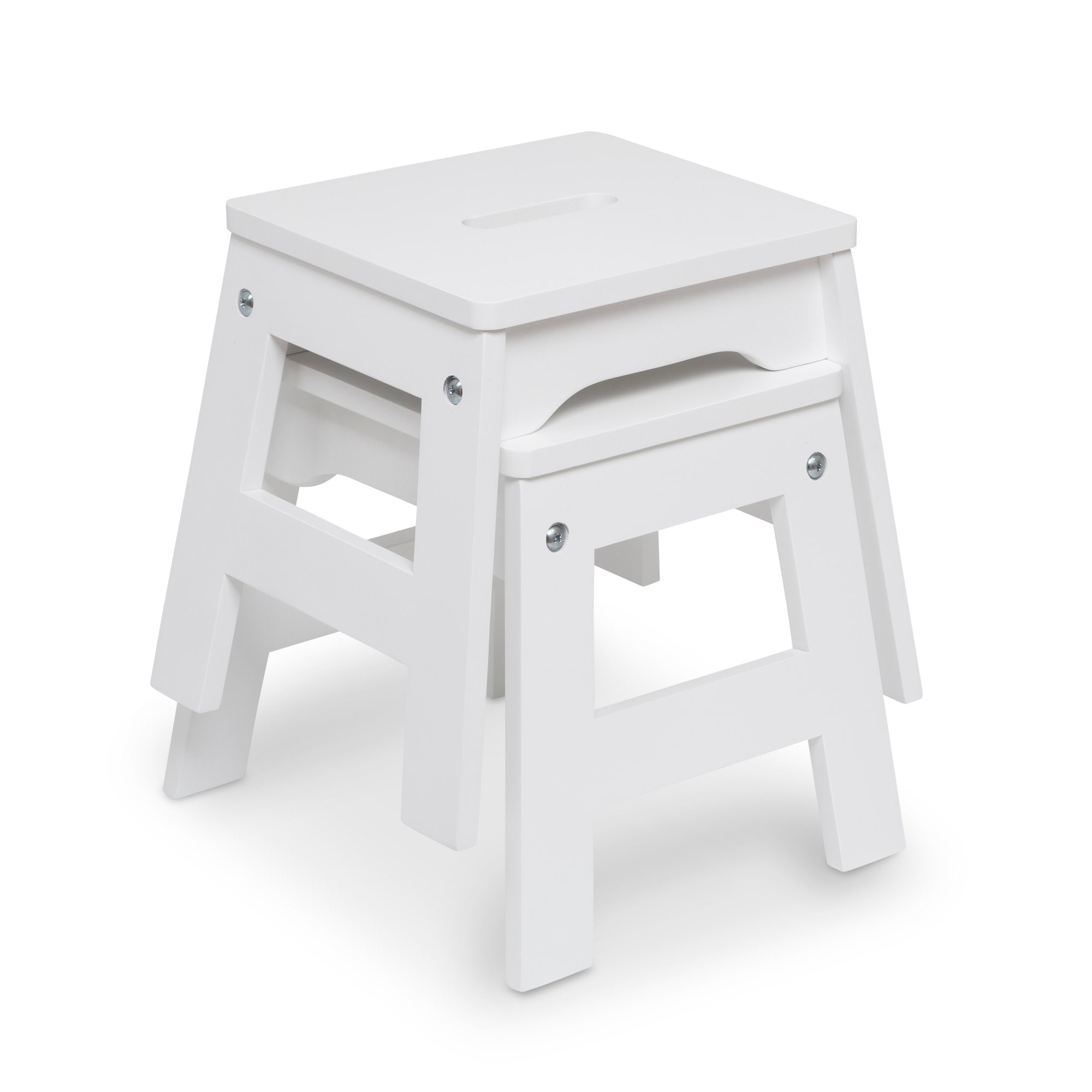 Melissa & Doug Wooden Stools ?C Set of 2 - Image 6