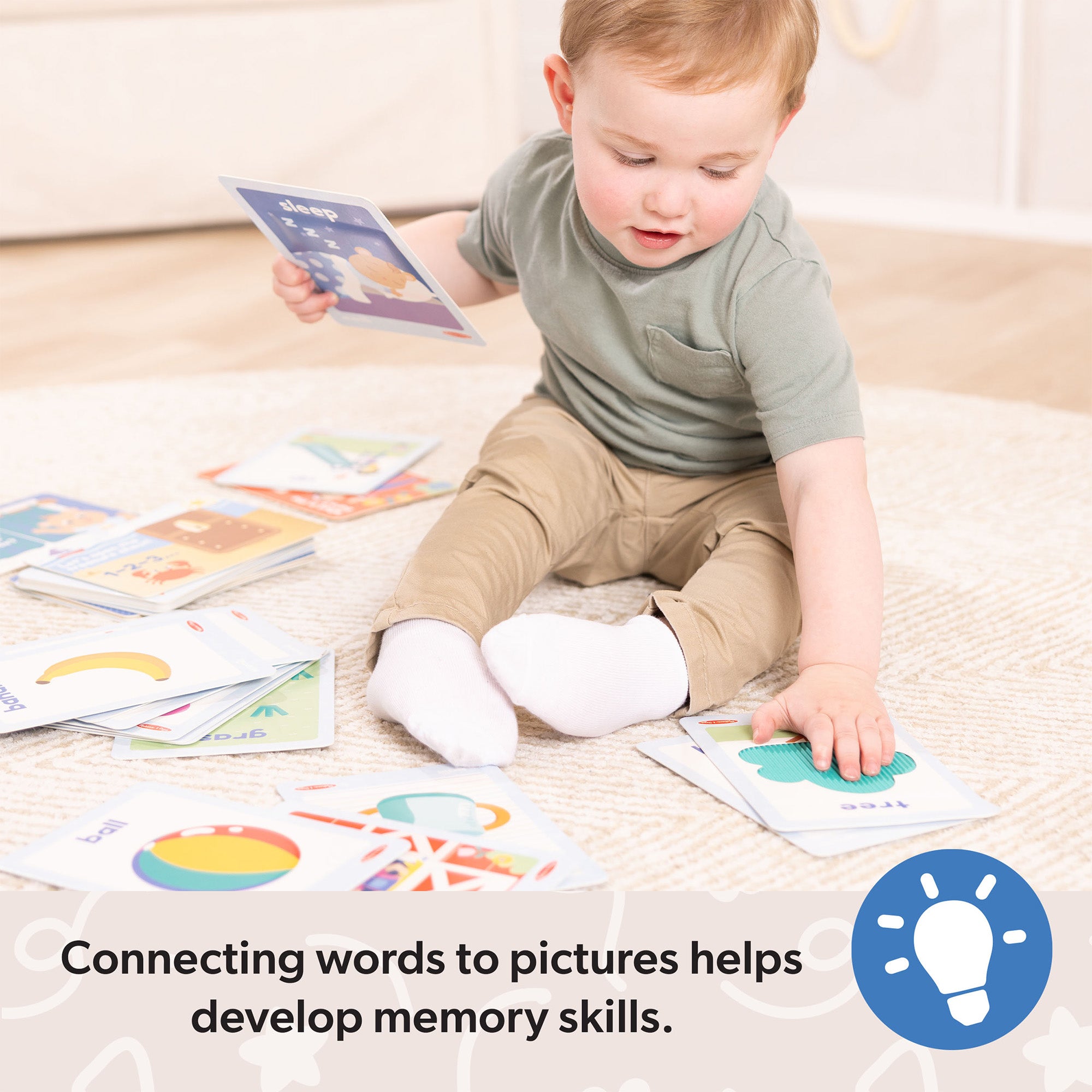 Melissa & Doug Ms. Rachel? First Words Sensory Cards - Image 5