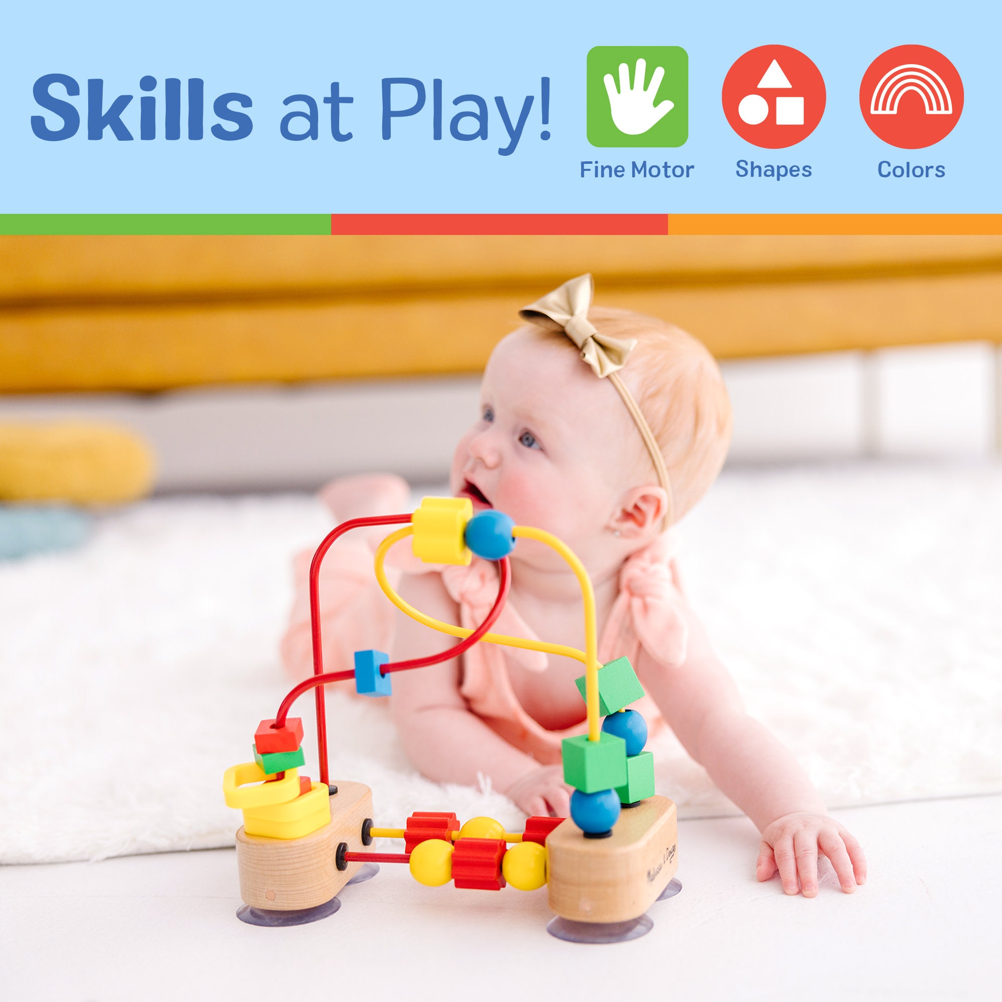 Melissa & Doug First Bead Maze - Image 5