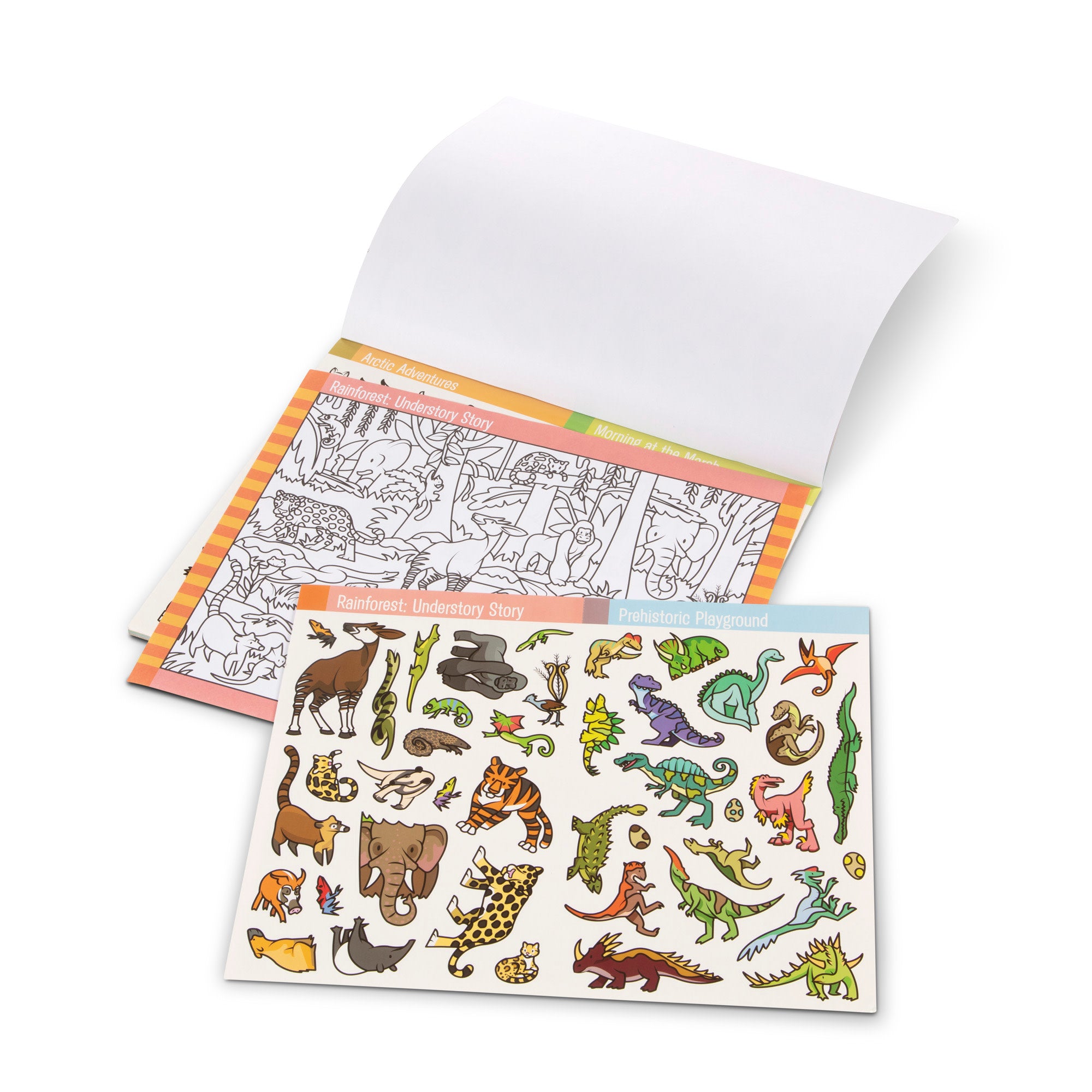 Melissa & Doug Seek & Find Sticker Pad ?C Animals - Image 10