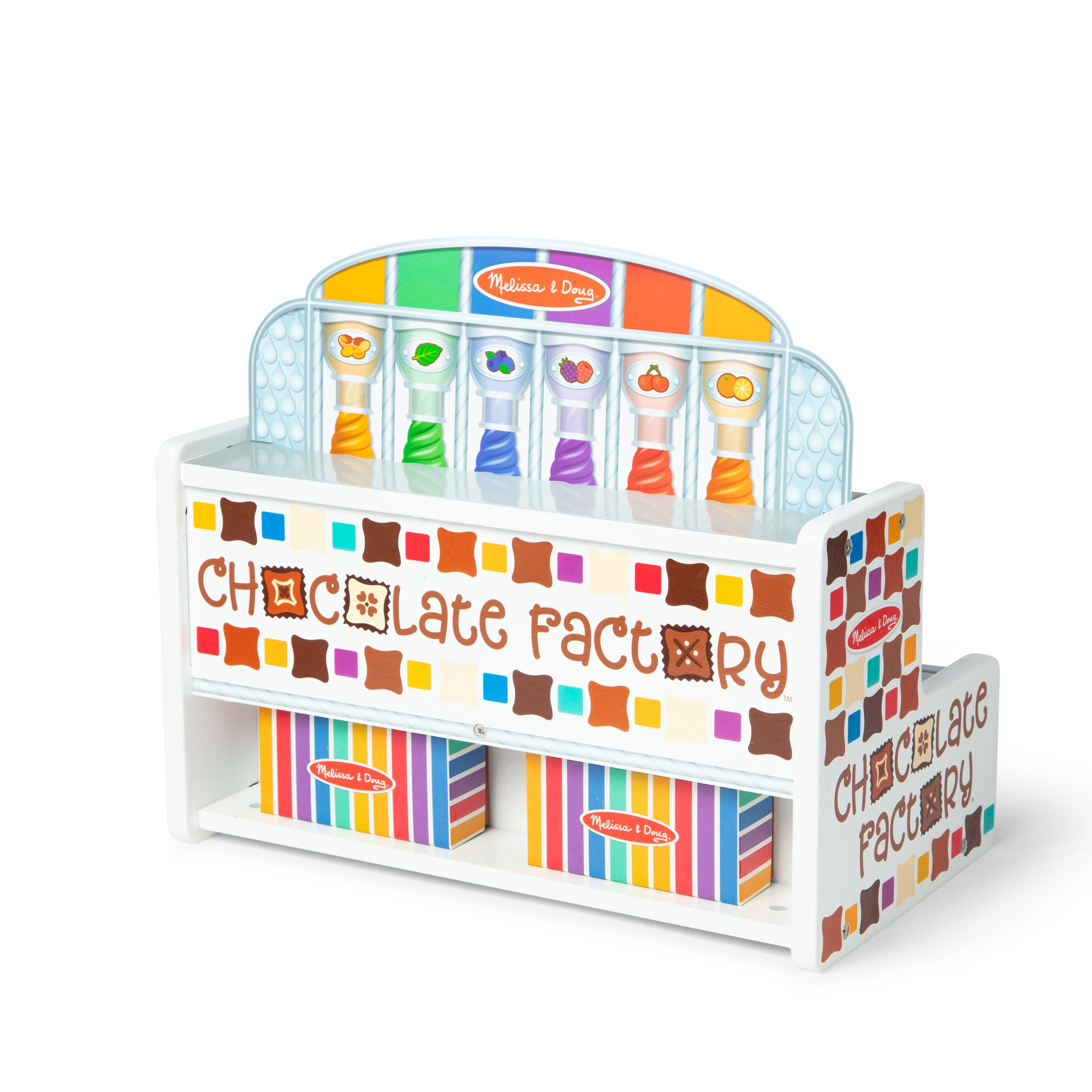 Melissa & Doug Wooden Chocolate Factory Play Set - Image 3