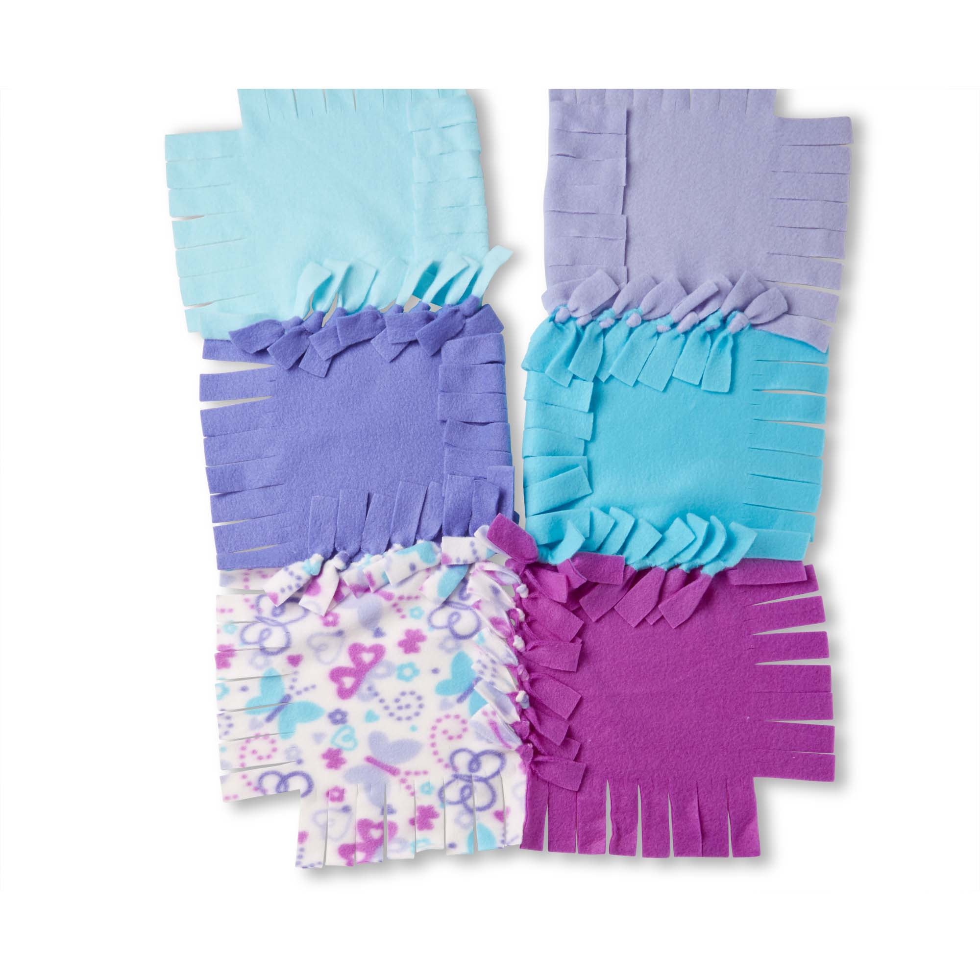 Melissa & Doug Created by Me! Butterfly Fleece Quilt - Image 7