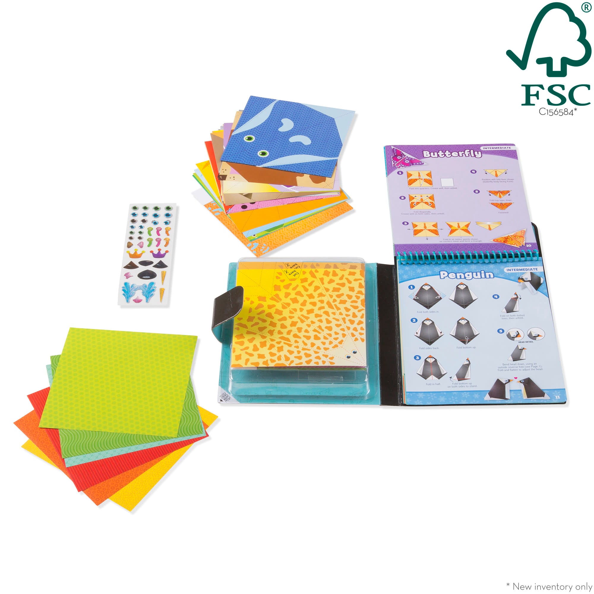 Melissa & Doug On the Go Origami Animals Craft Activity Set - Image 3