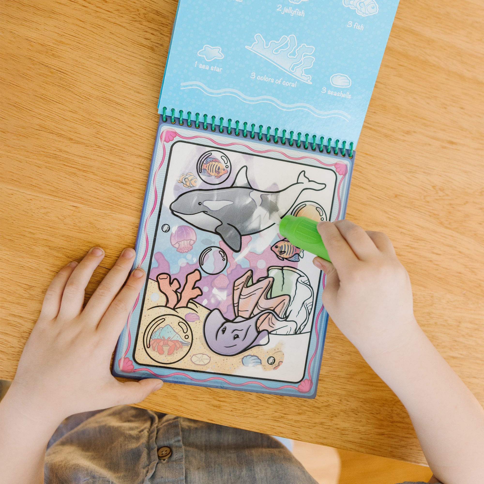 Melissa & Doug Water WOW!? Water Reveal Pad ?C Animals - Image 2